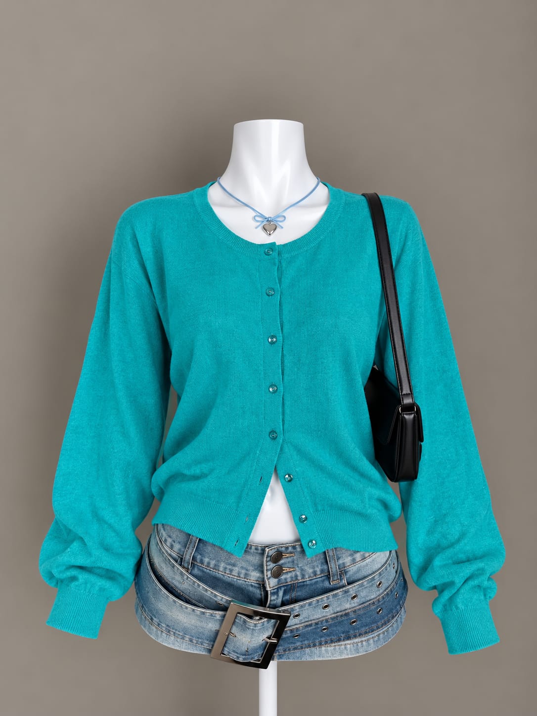 Turquoise Cardigan