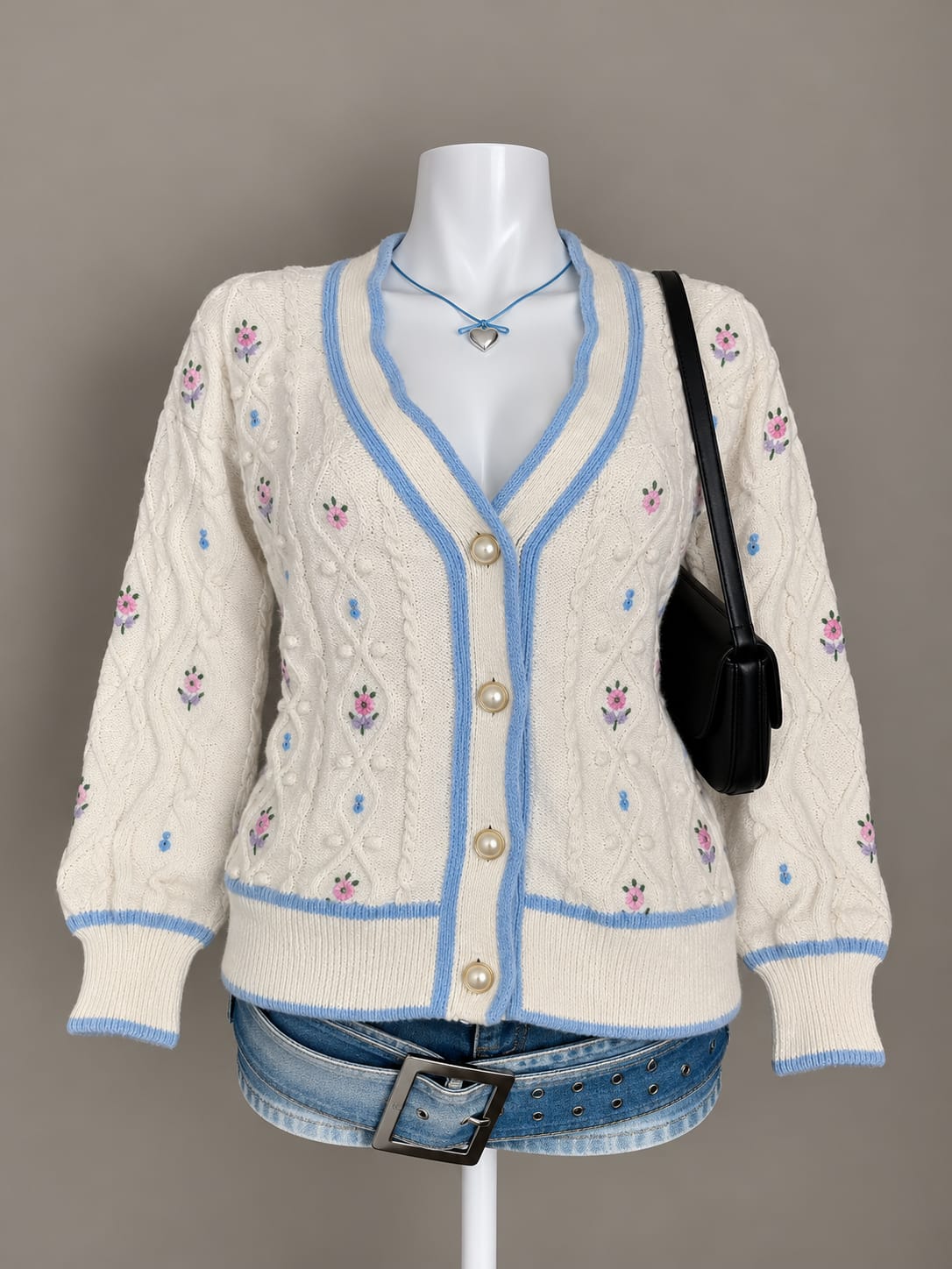 Cream Cardigan