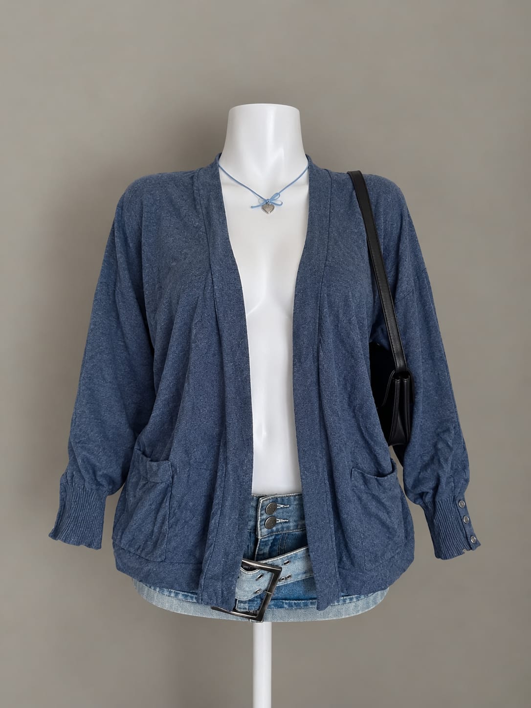 Blue Cardigan