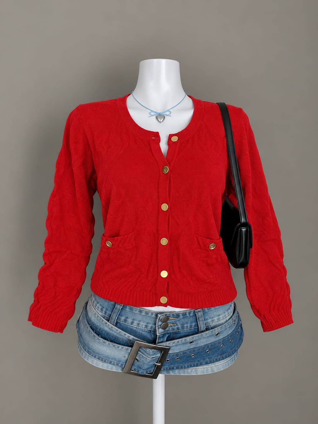 Red Cardigan