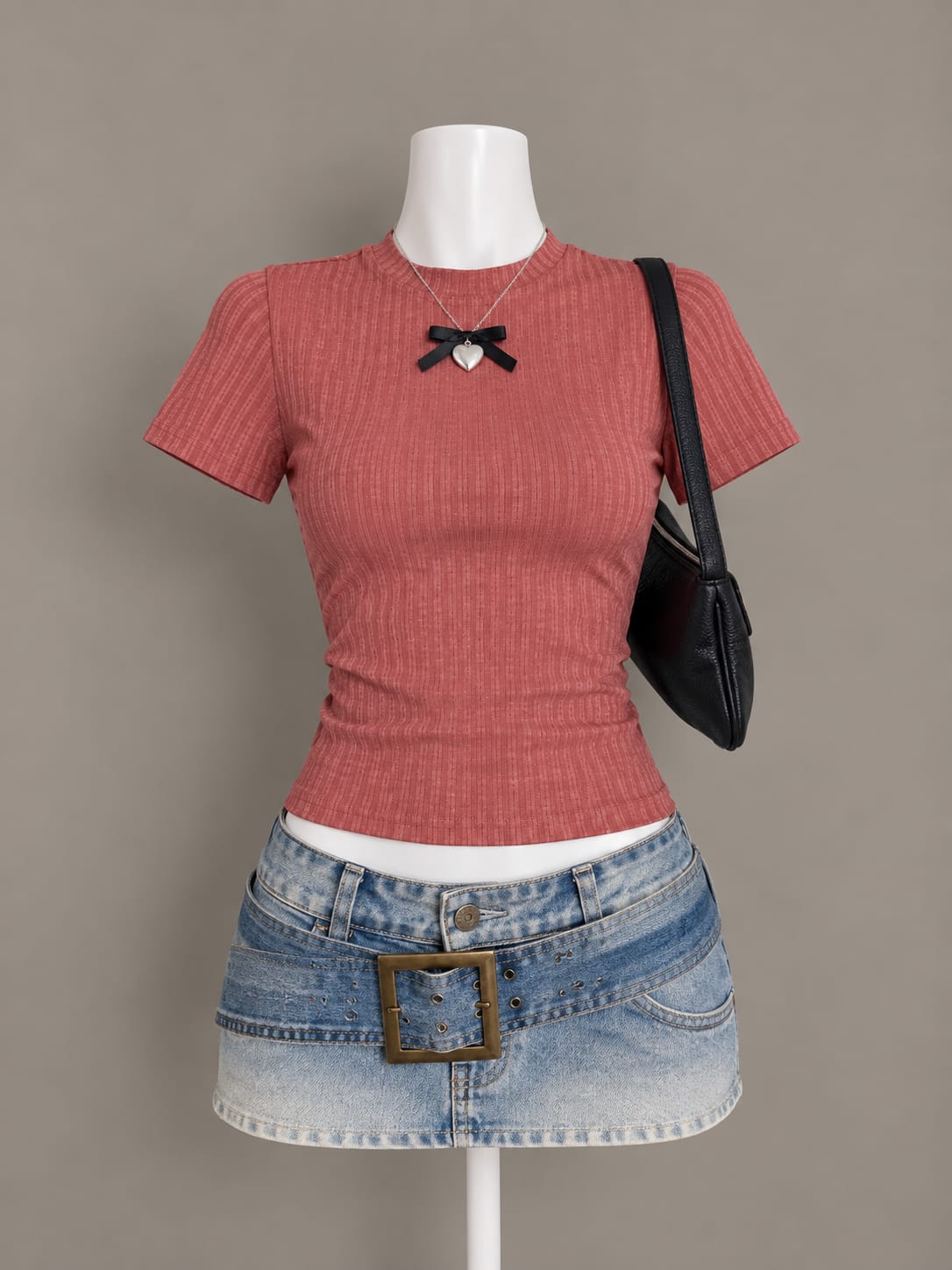 Rust Short Sleeve Top