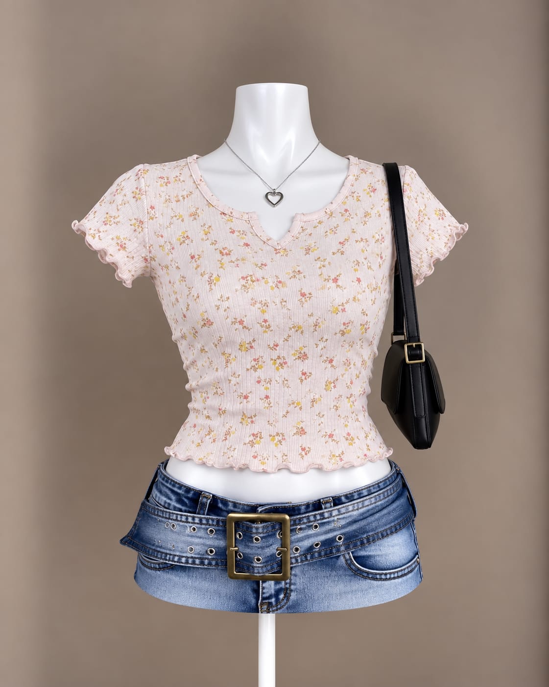 Pink Floral Top