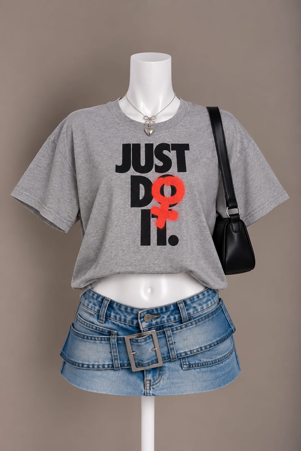Gray Graphic T-Shirt