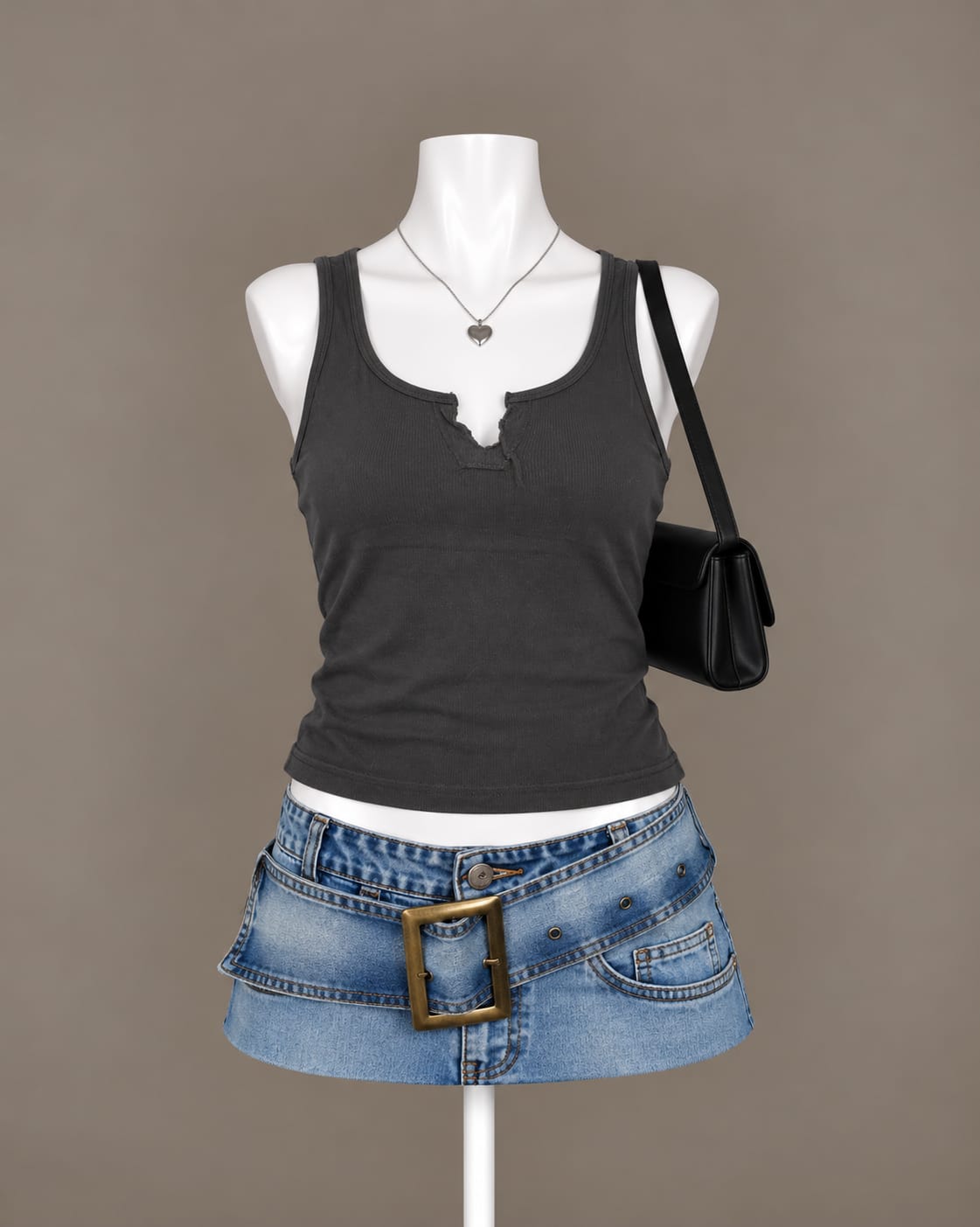 Charcoal Tank Top