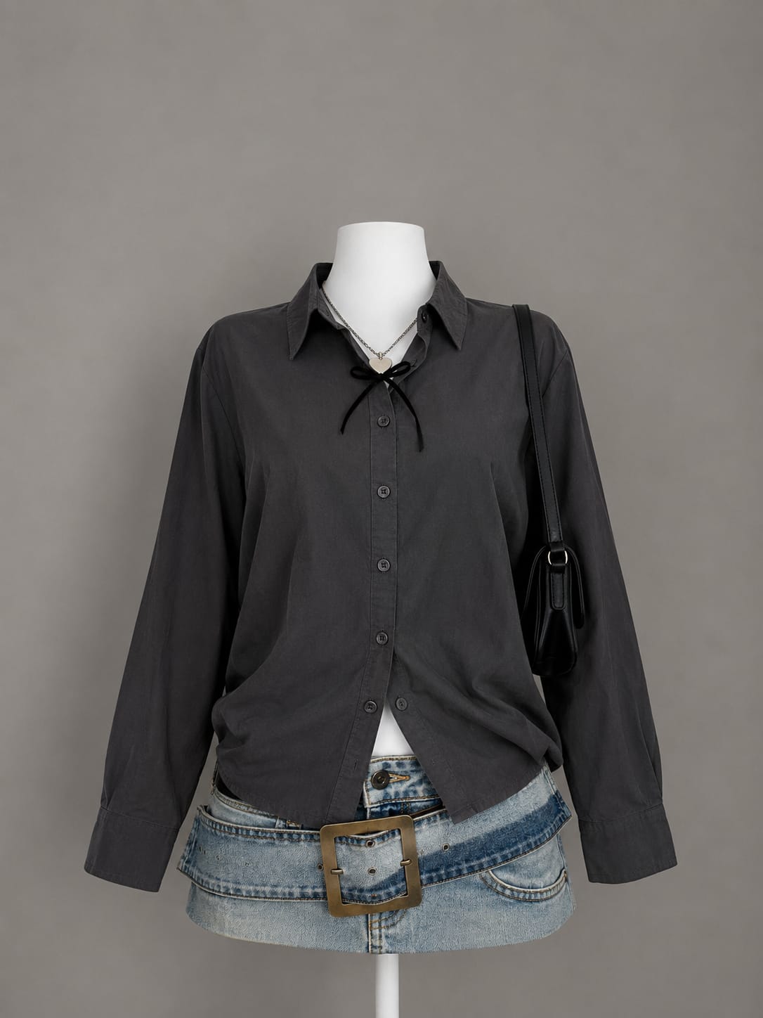 Dark Gray Shirt