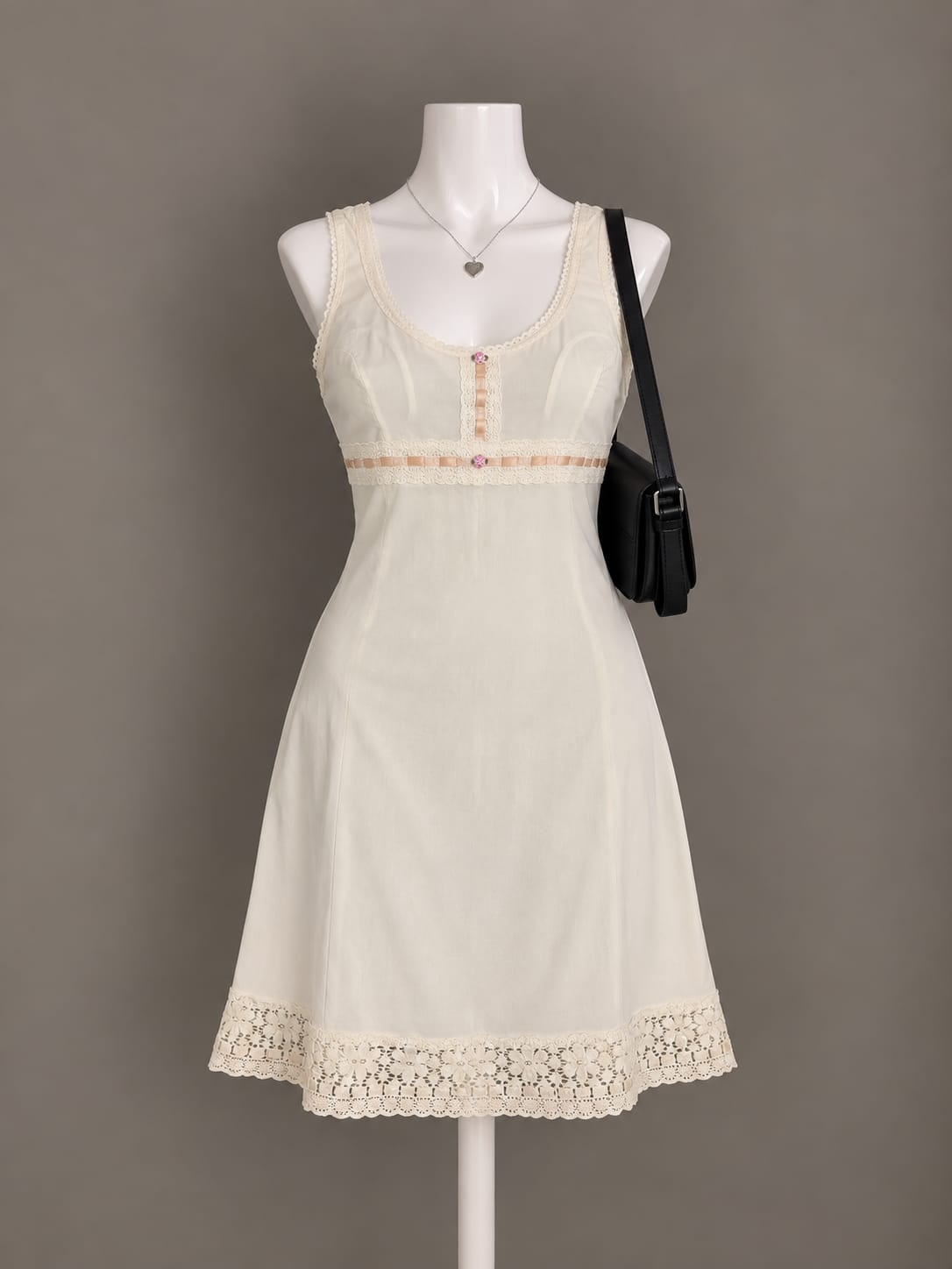Cream Dress