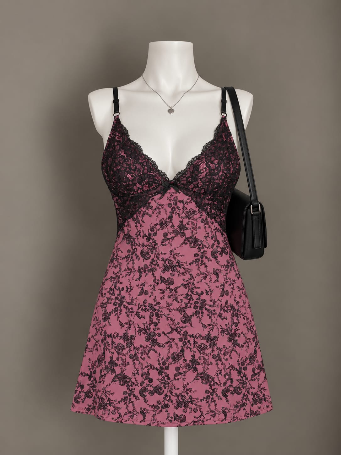 Pink Floral Dress