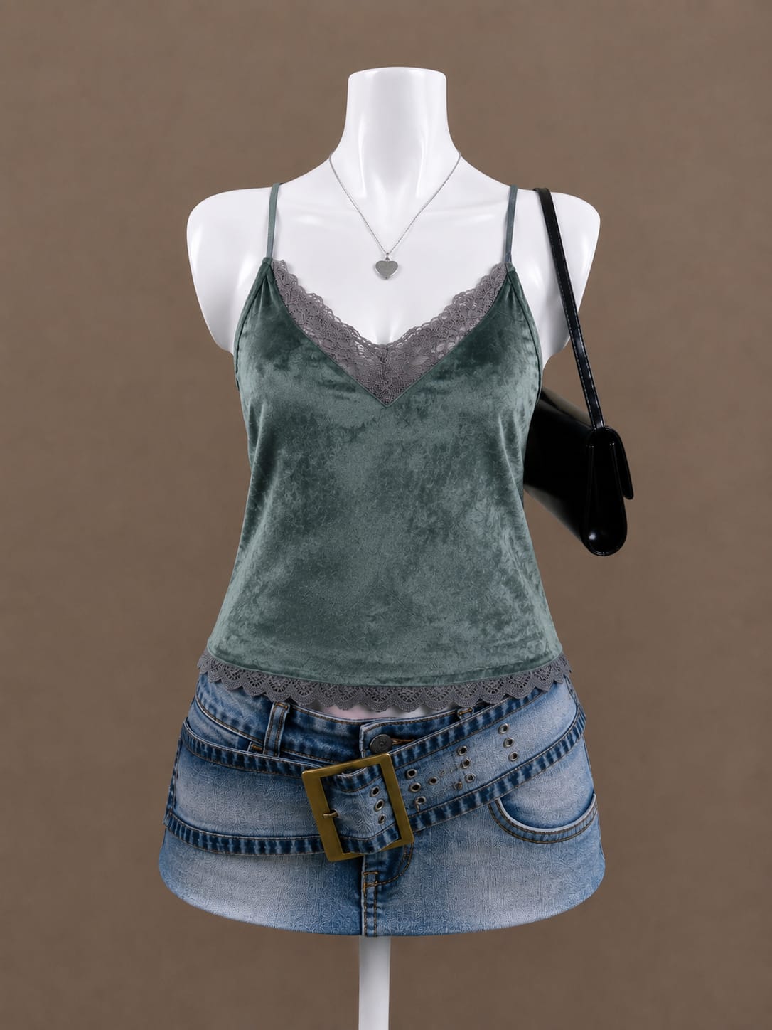 Dark Green Camisole