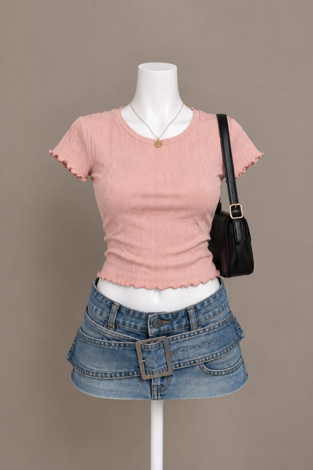 Blush Pink Crop Top