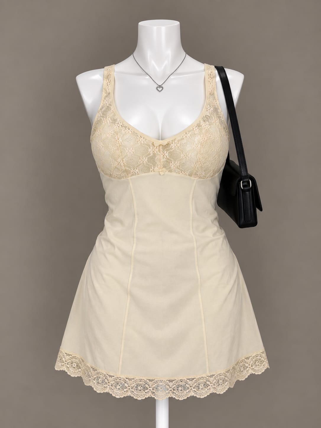 Cream Dress