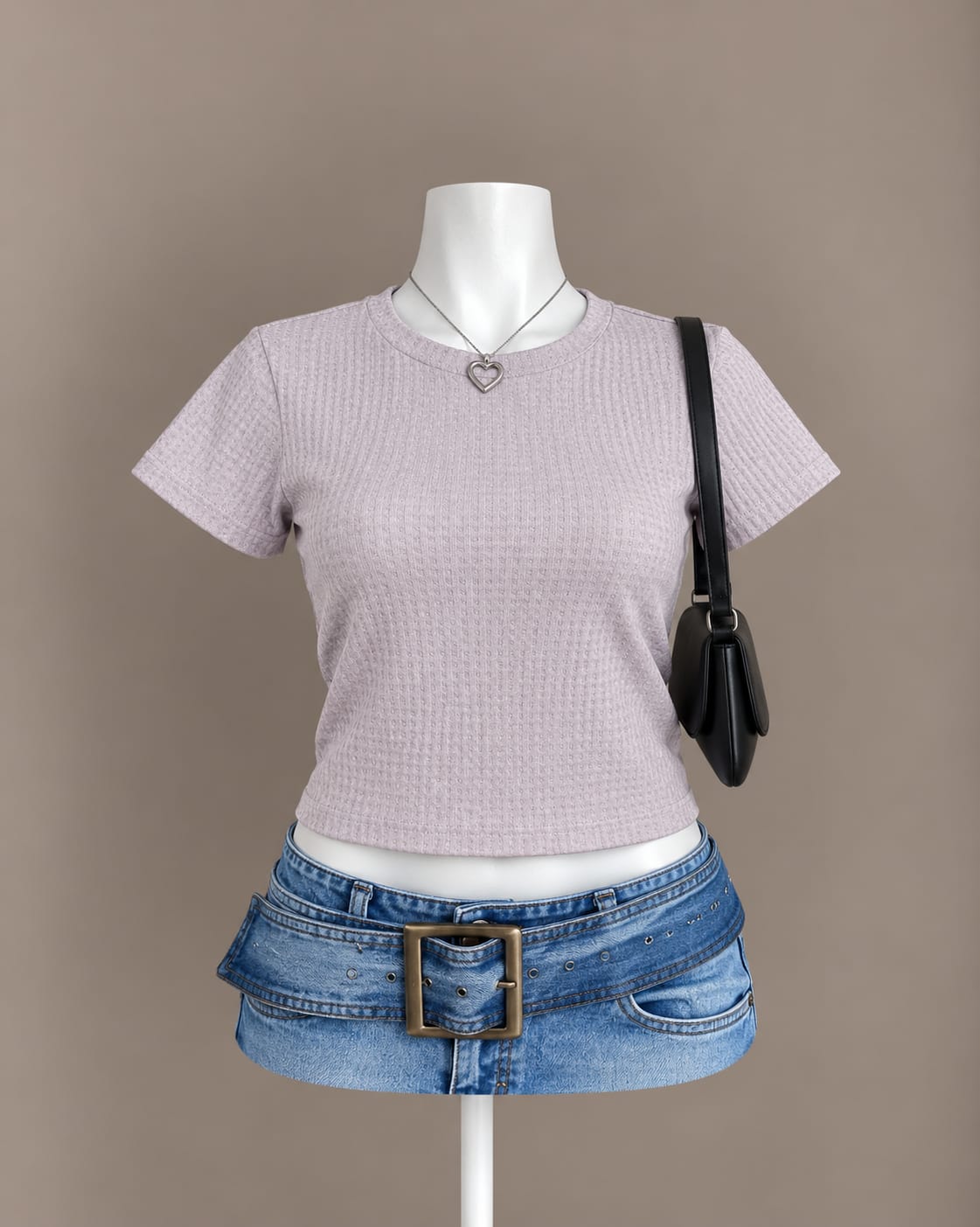 Lilac Crop Top