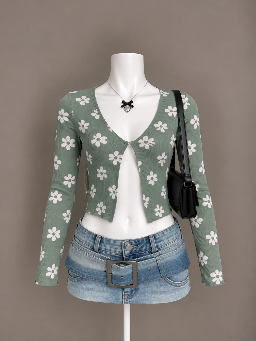 Sage Green Cardigan