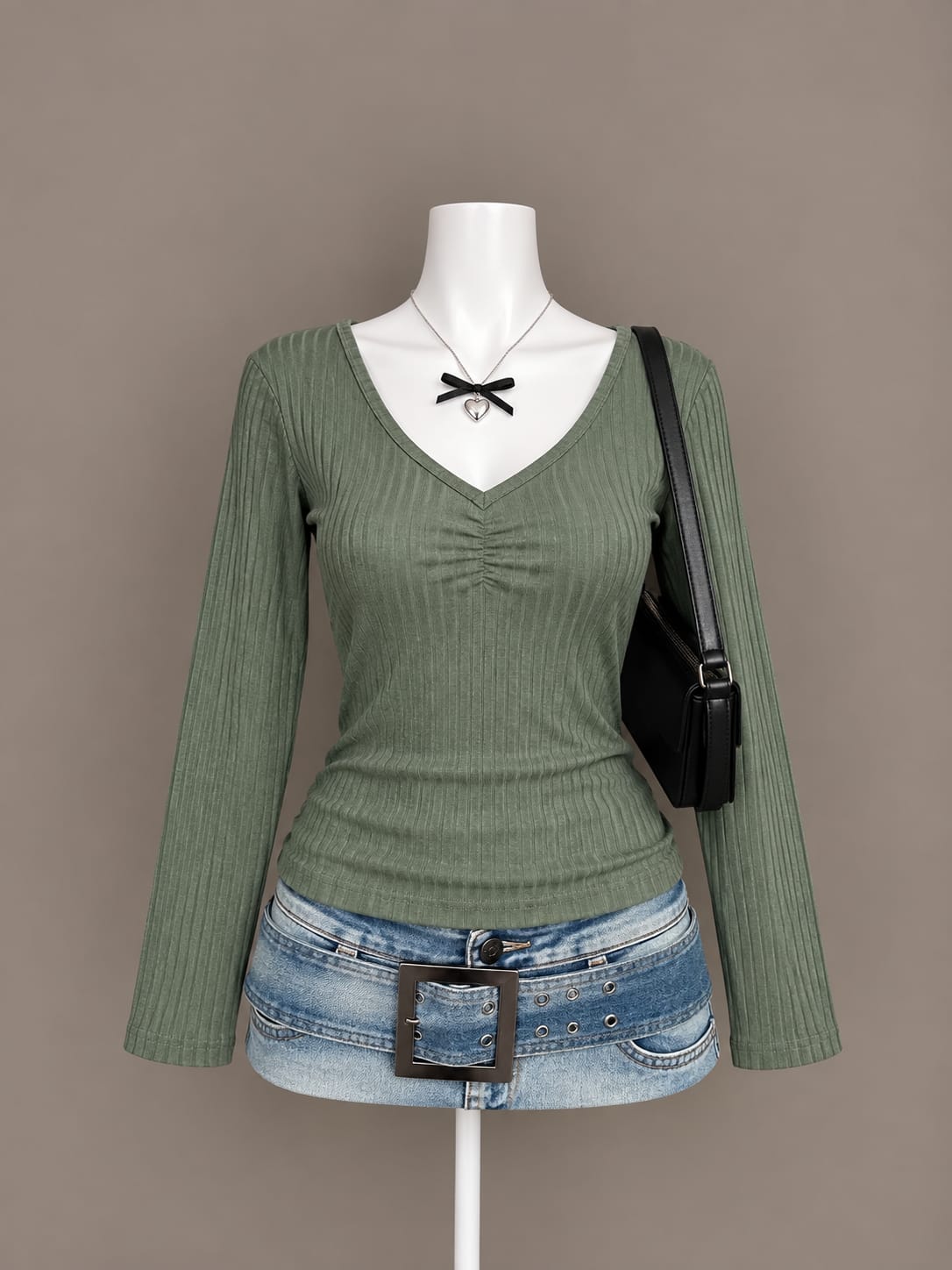 Sage Green Top