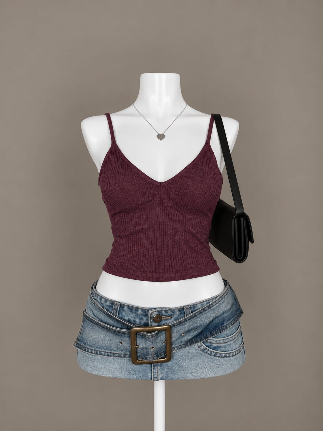 Burgundy Camisole