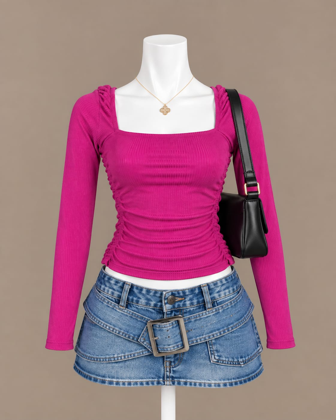 Fuchsia Top