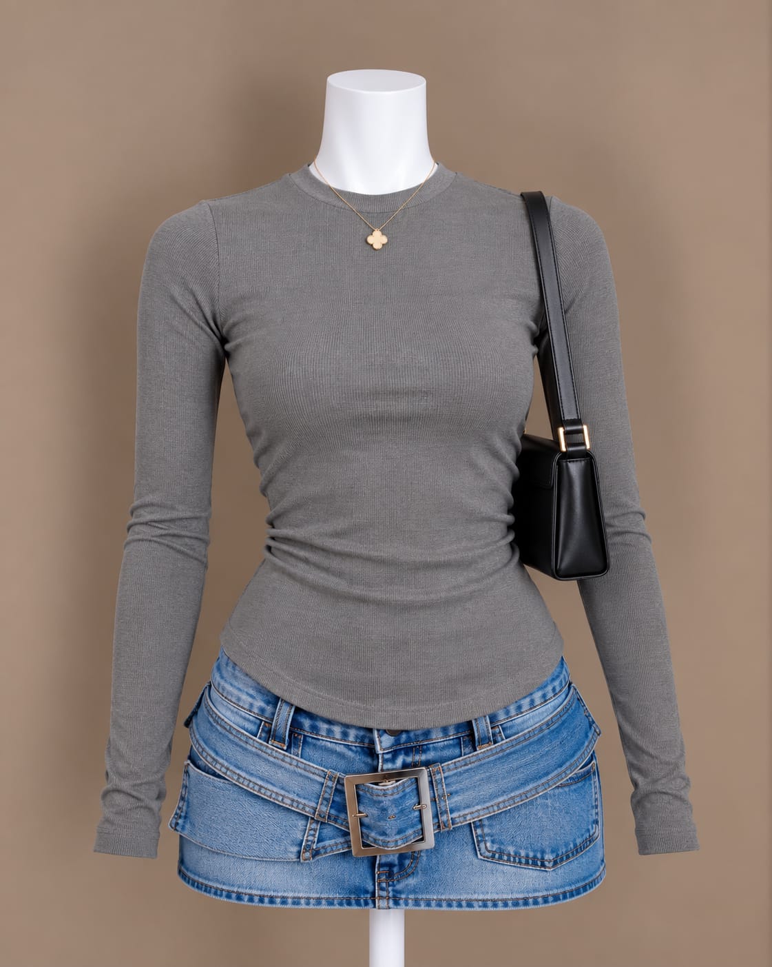 Gray Top