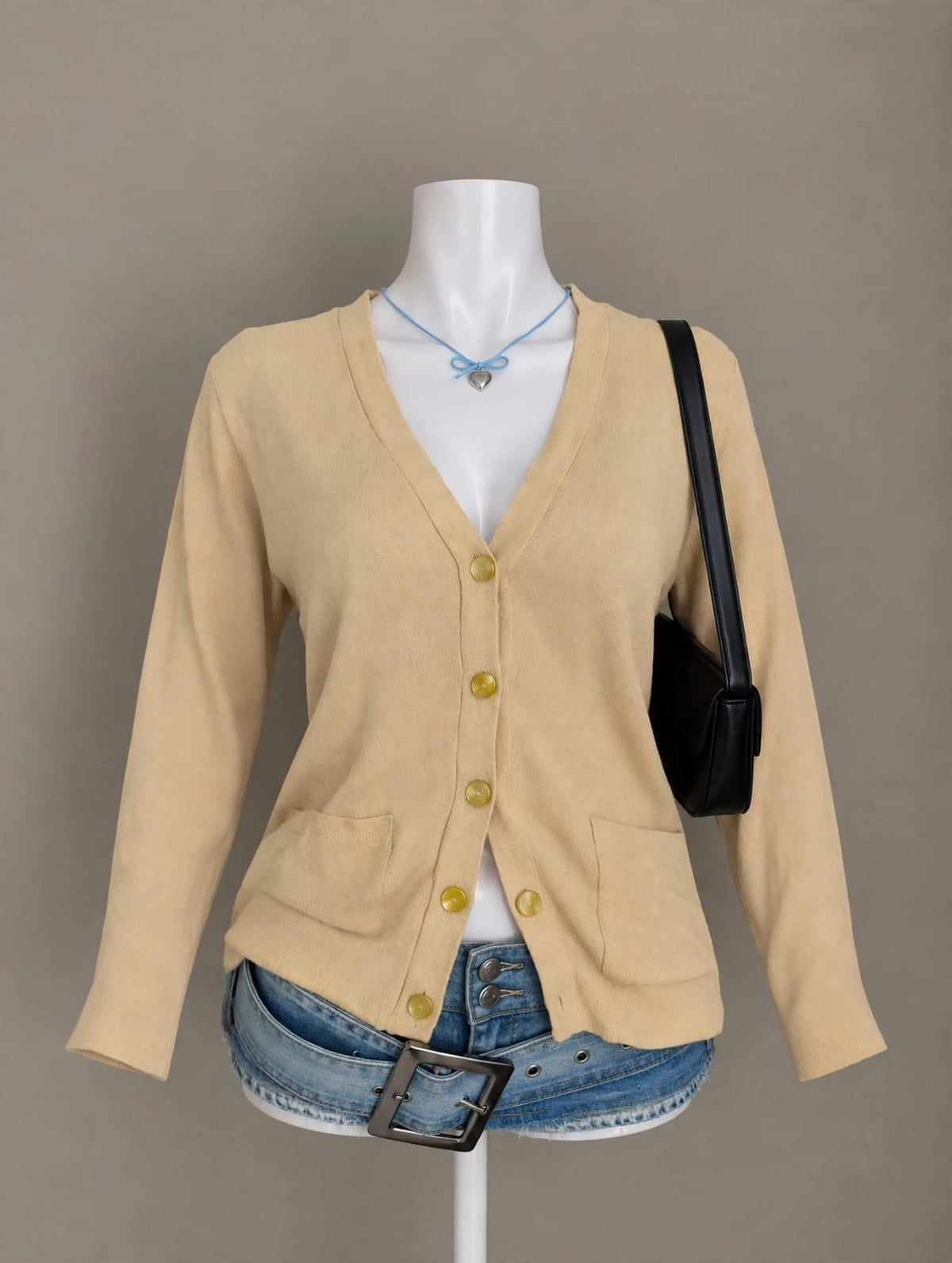 Beige Cardigan