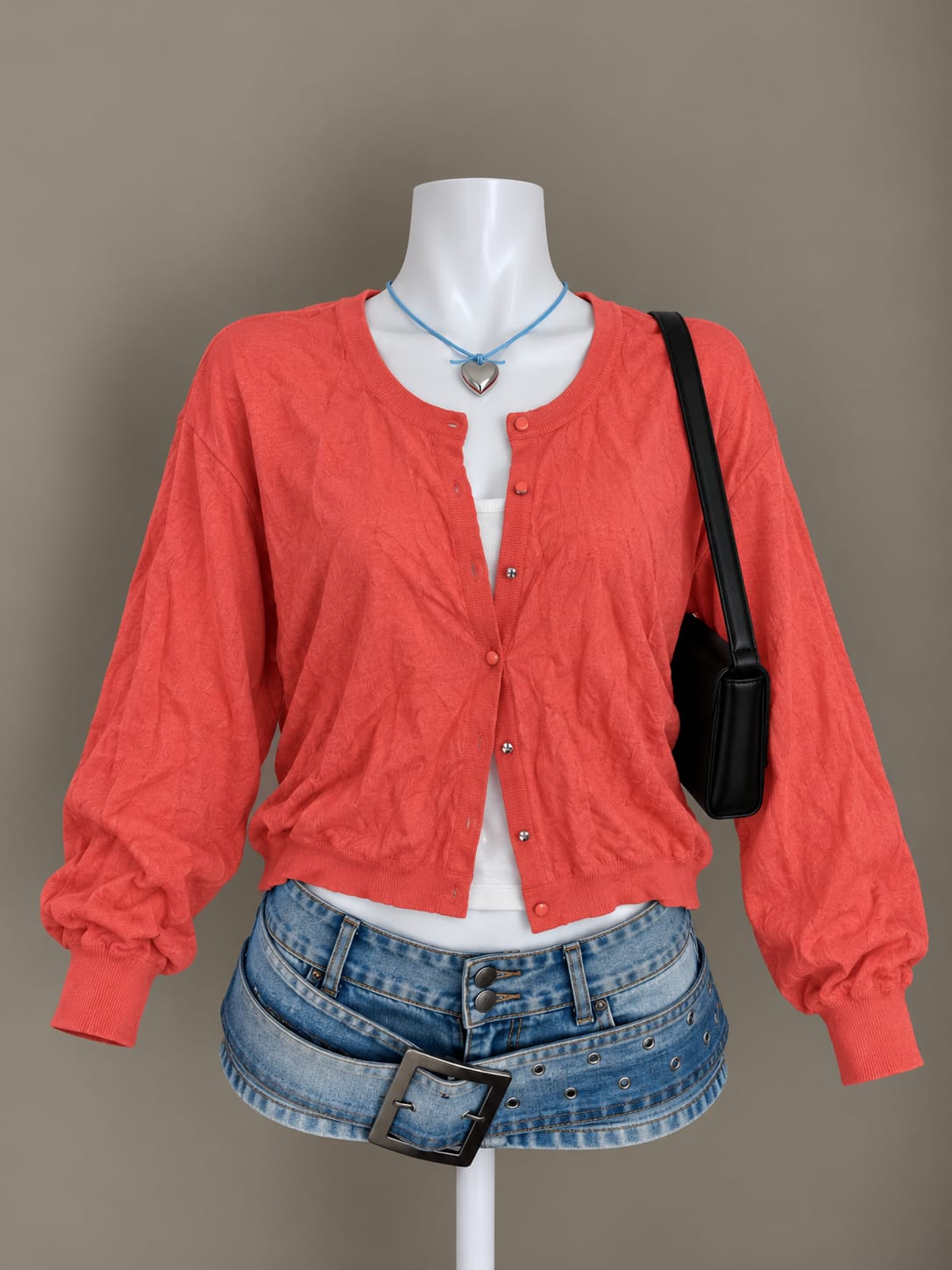 Coral Cardigan