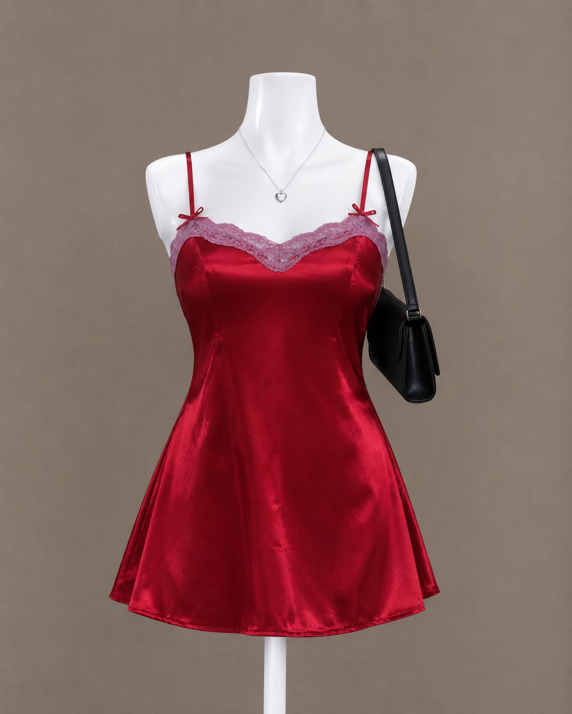 Red Slip Dress