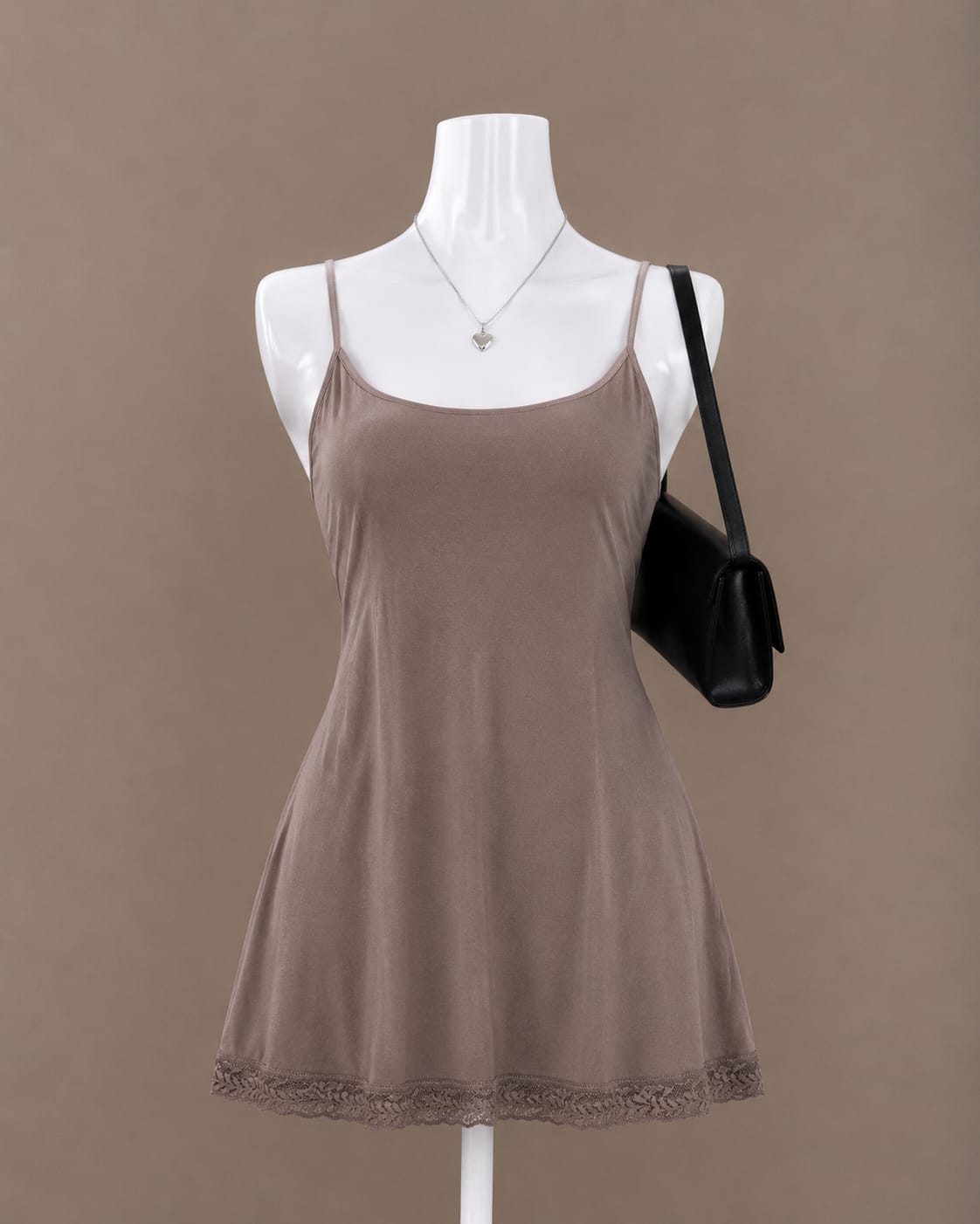 Taupe Slip Dress