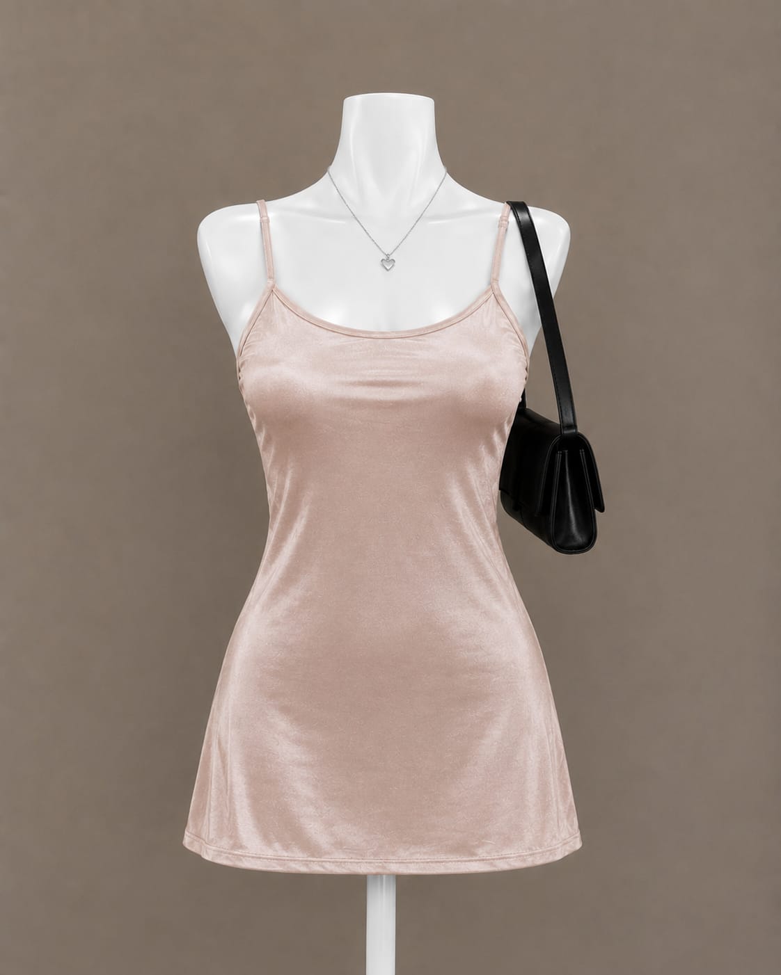 Blush Pink Slip Dress
