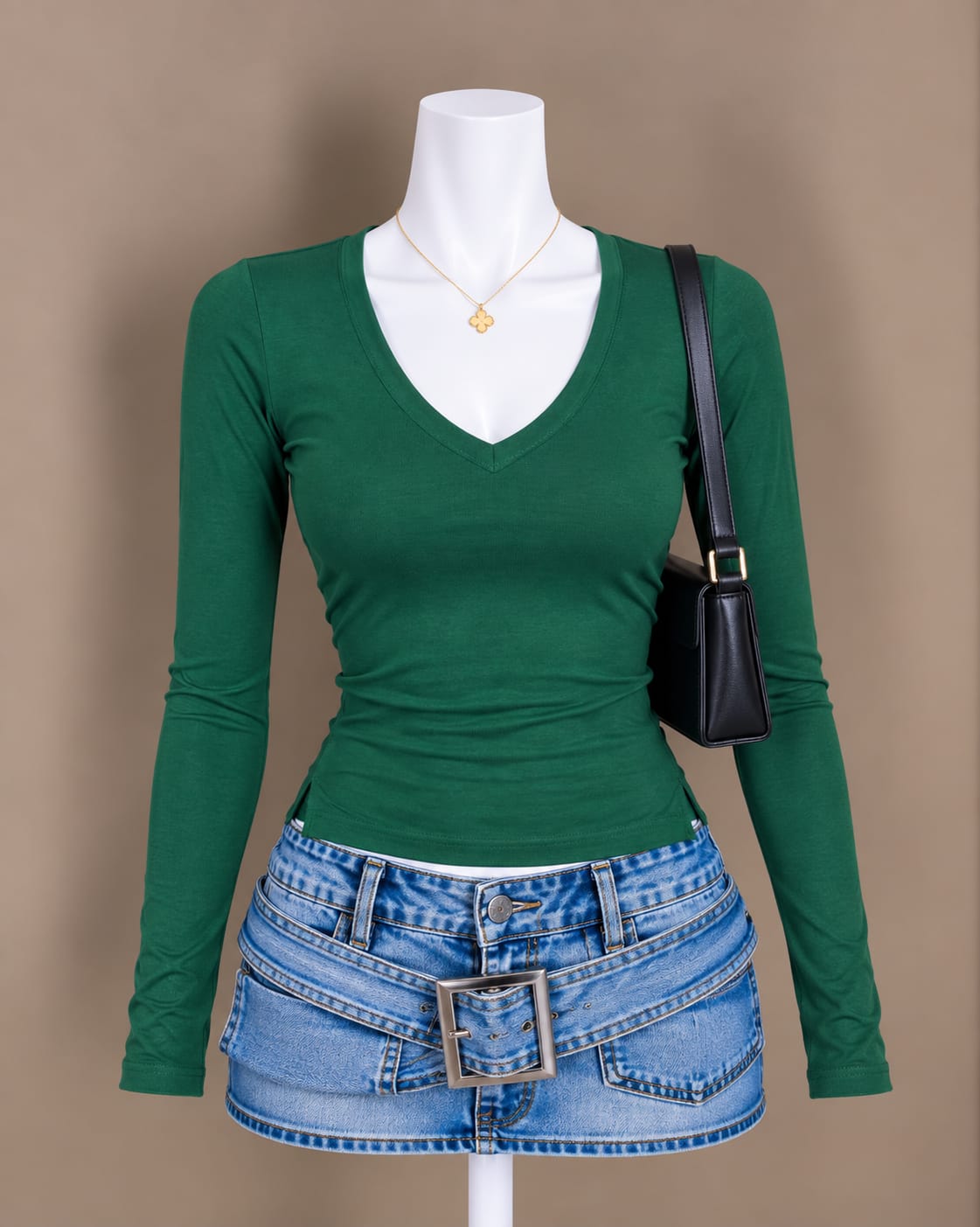 Emerald Green Top