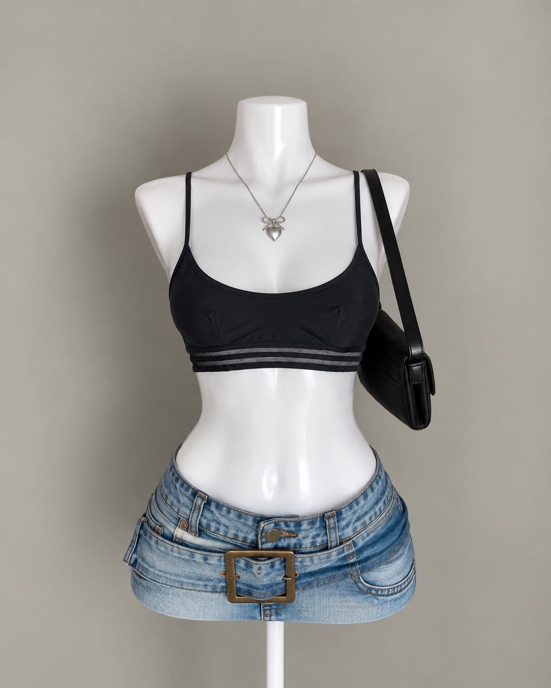 Black Sports Bra