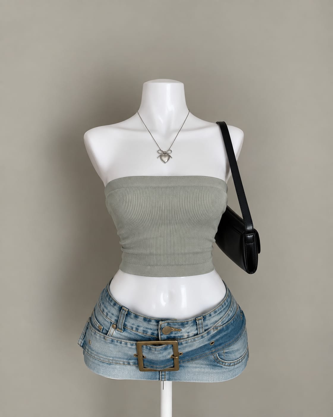Sage Green Tube Top