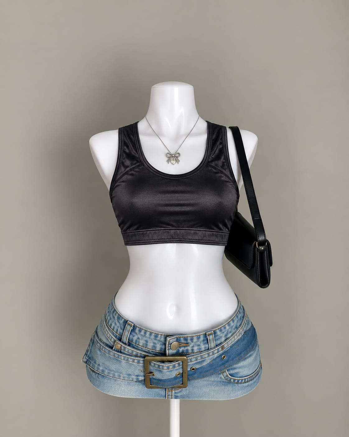 Black Sports Bra