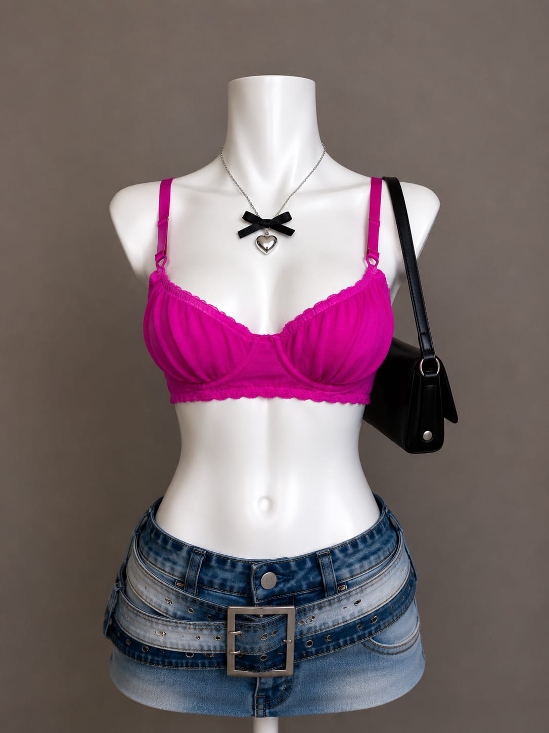 Magenta Underwire Bralette