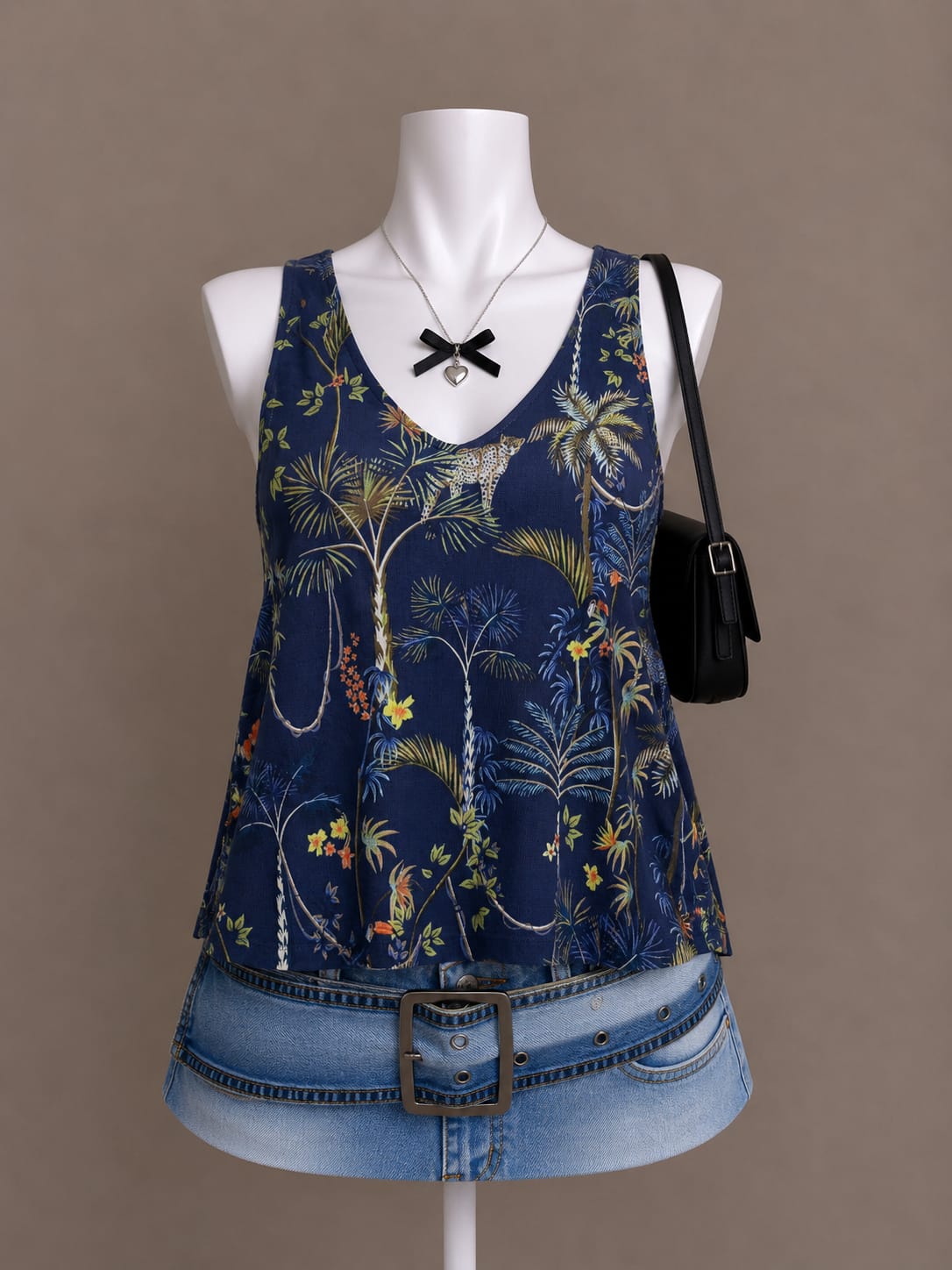 Navy Tank Top
