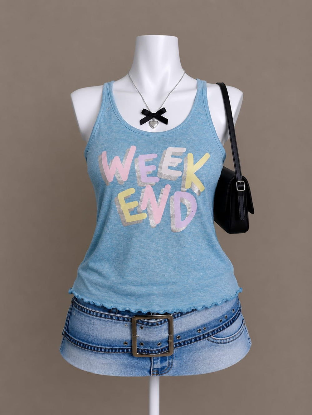 Blue Tank Top