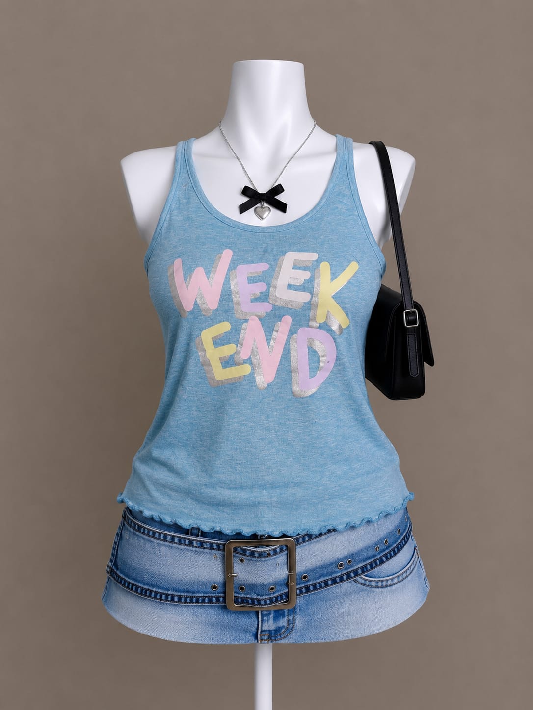 Blue Tank Top