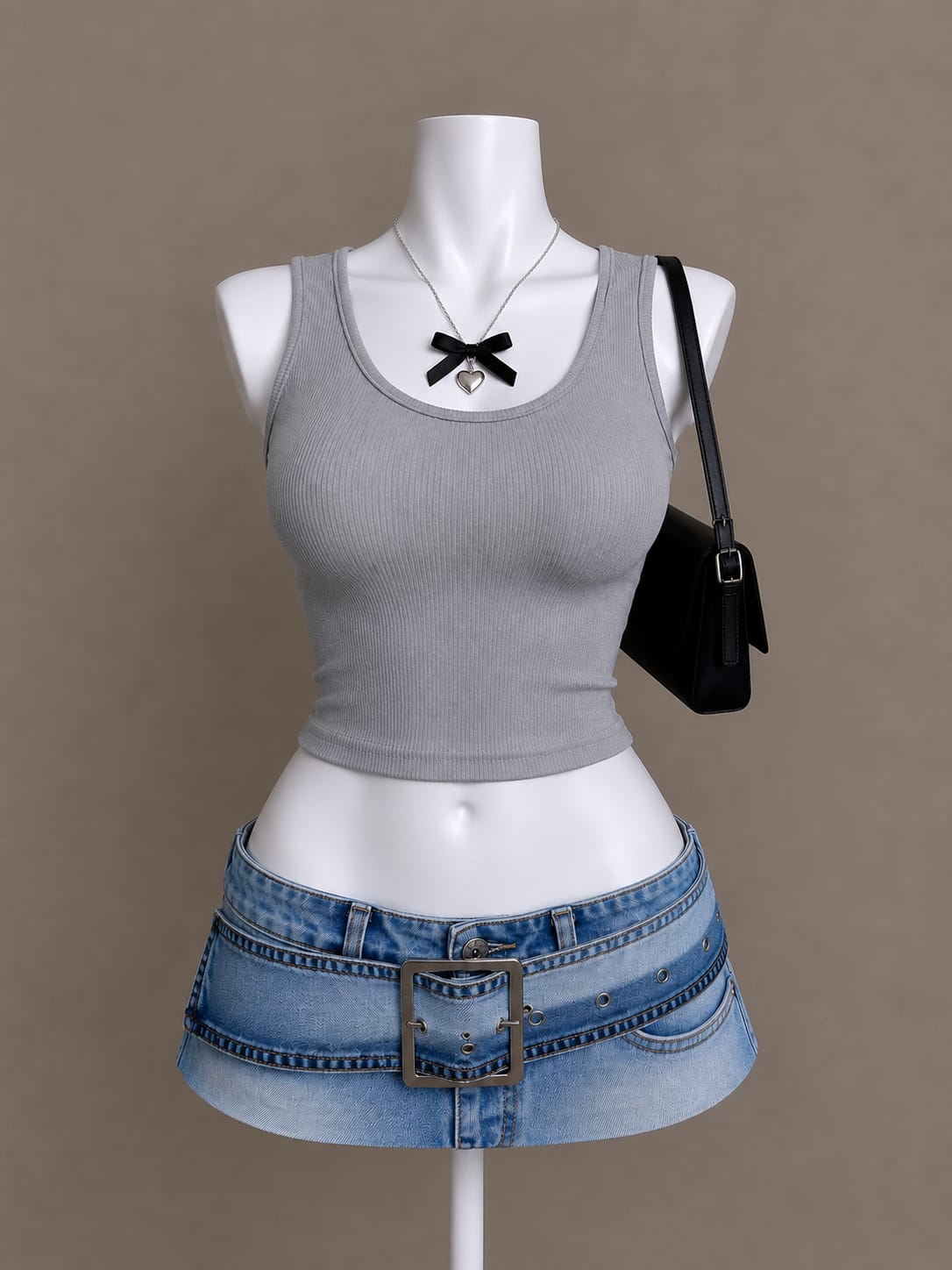 Gray Tank Top