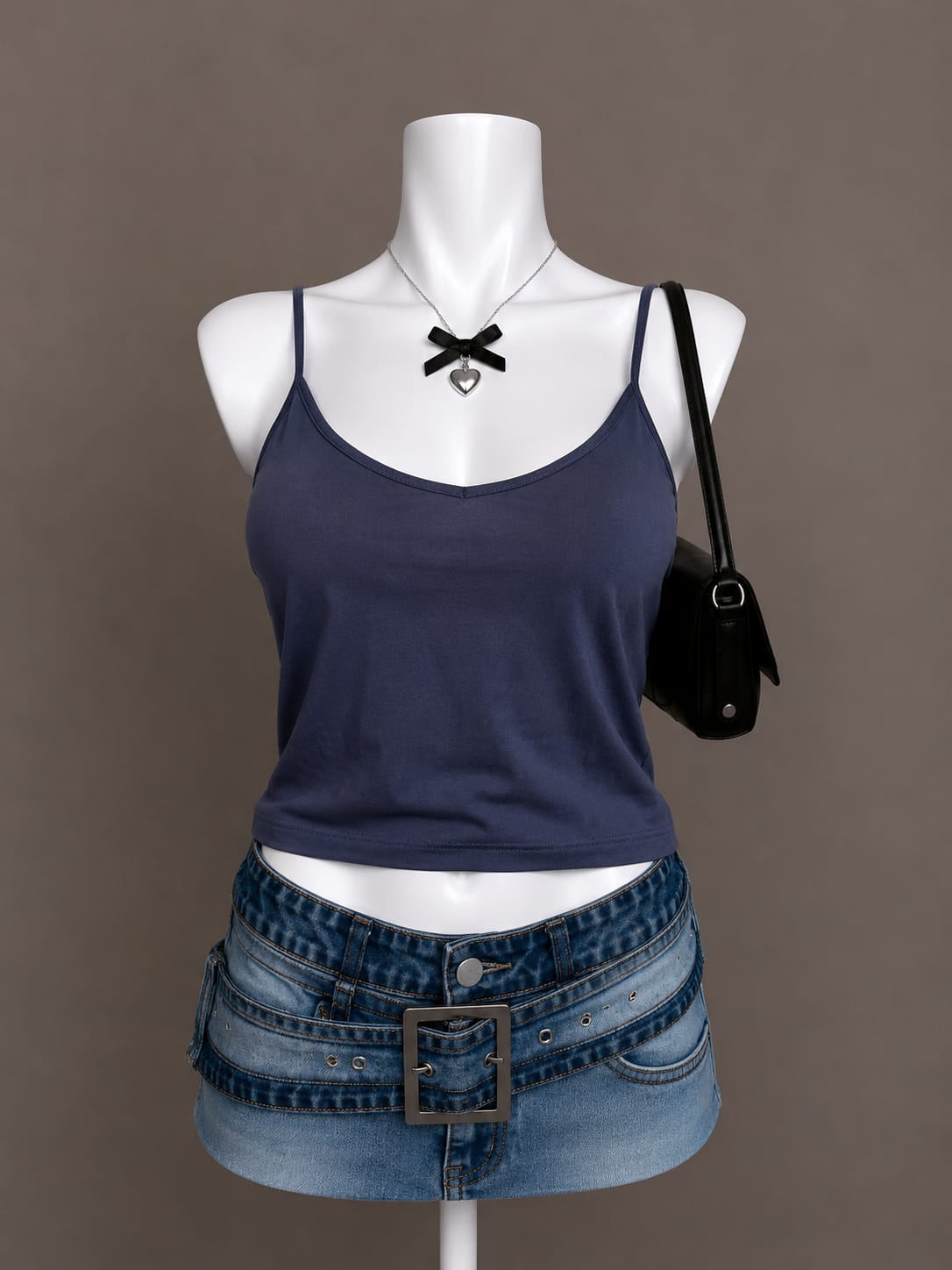 Navy Camisole Top
