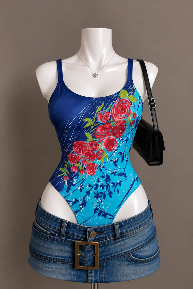 Blue Bodysuit