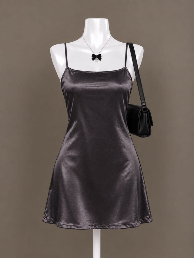 Black Slip Dress