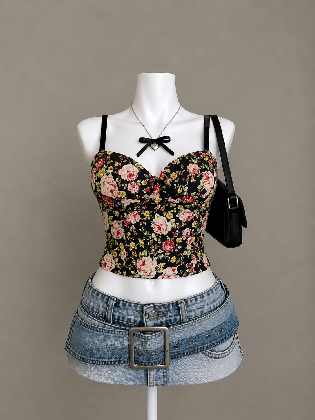 Black Corset Top