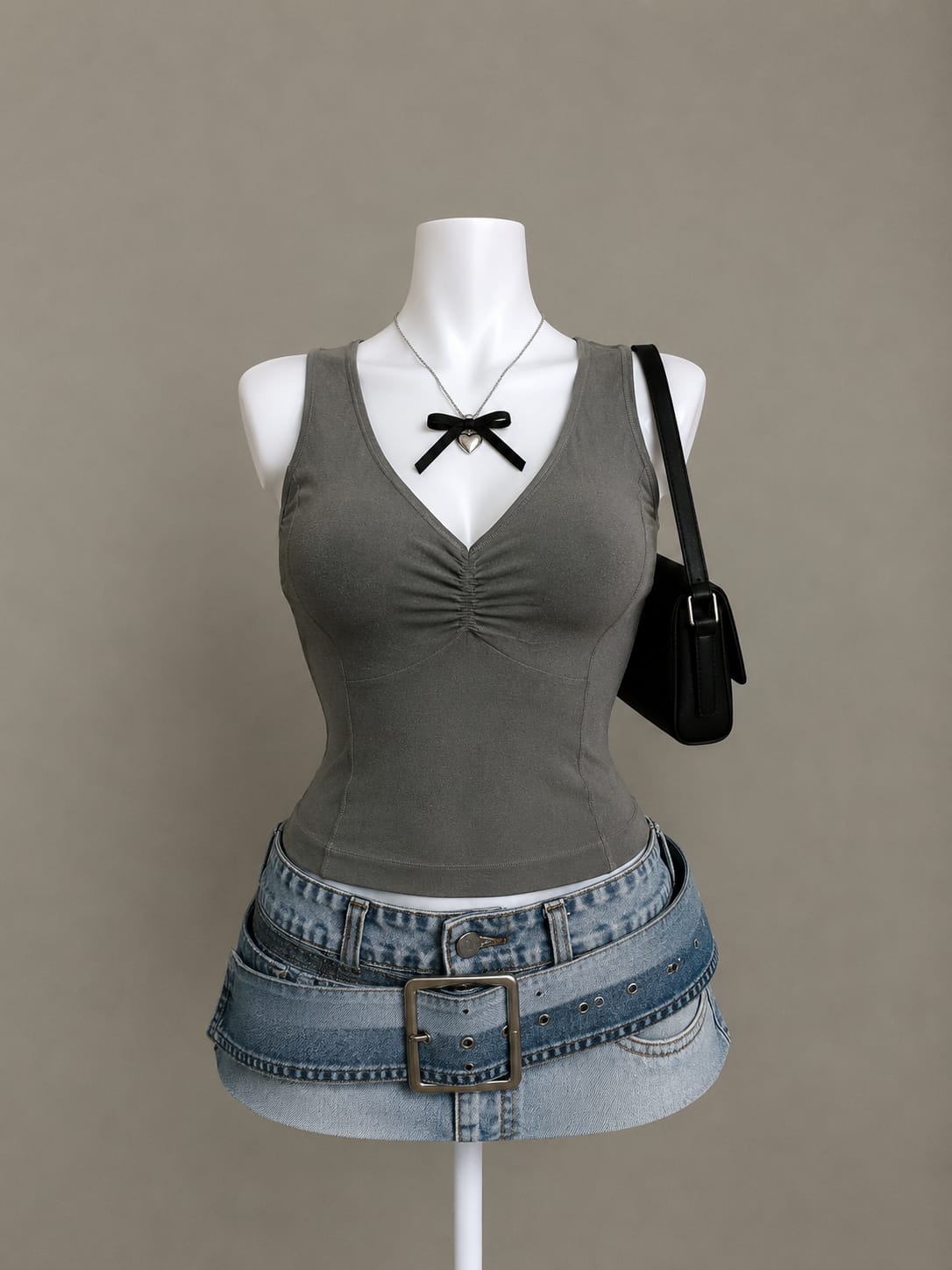Gray Tank Top
