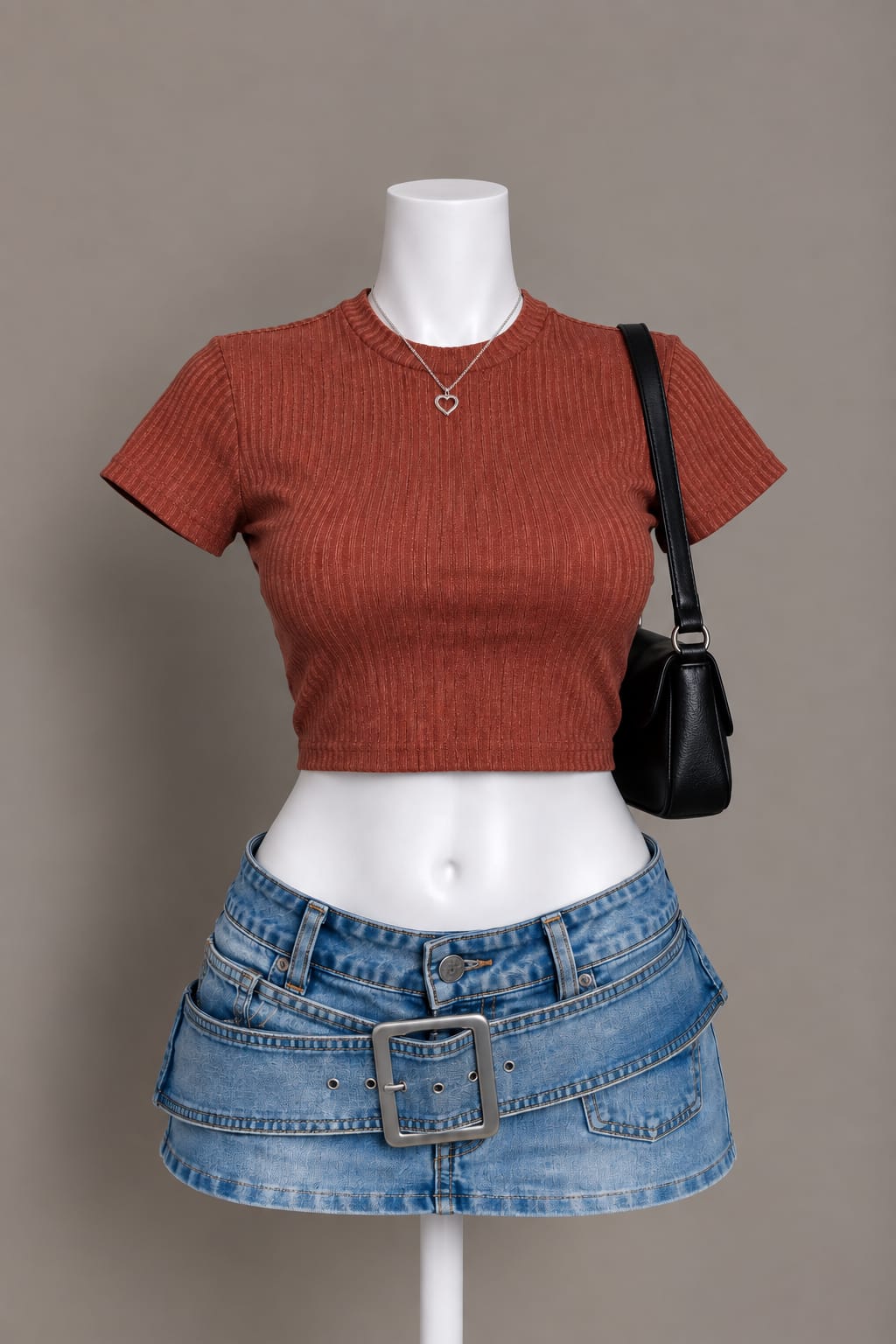 Rust Crop Top