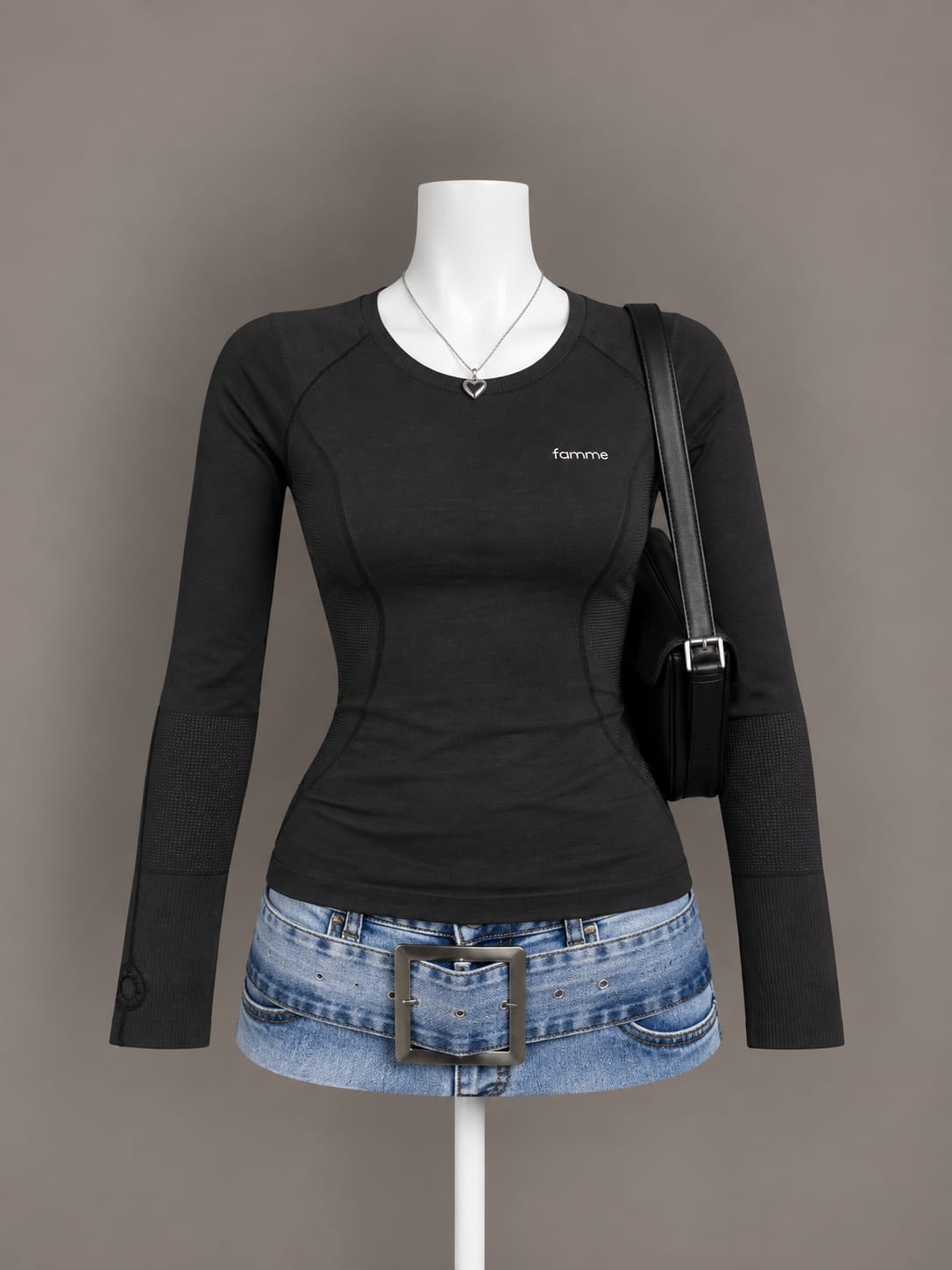 Black Athletic Top