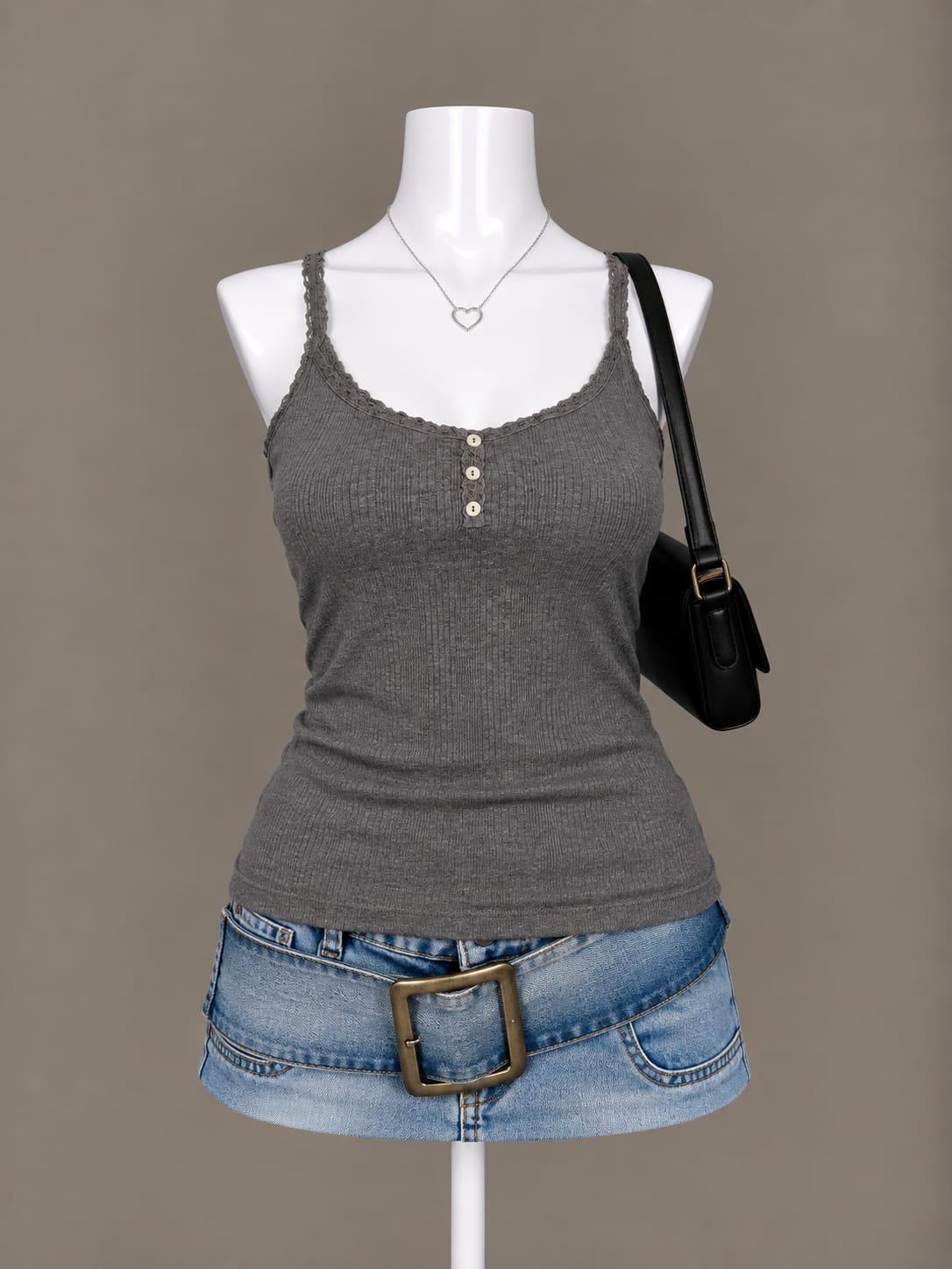Gray Tank Top