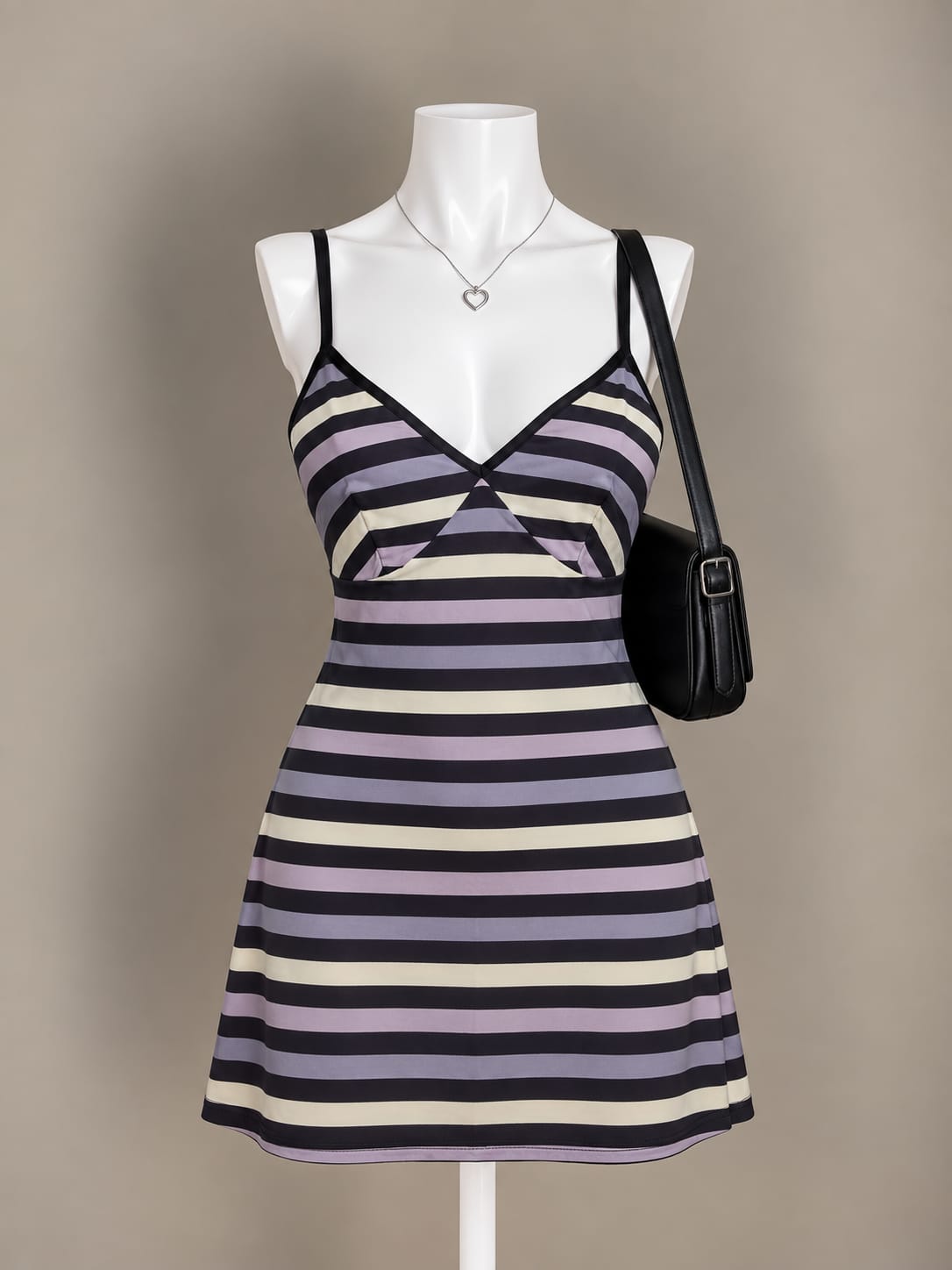 Multicolor Striped Dress