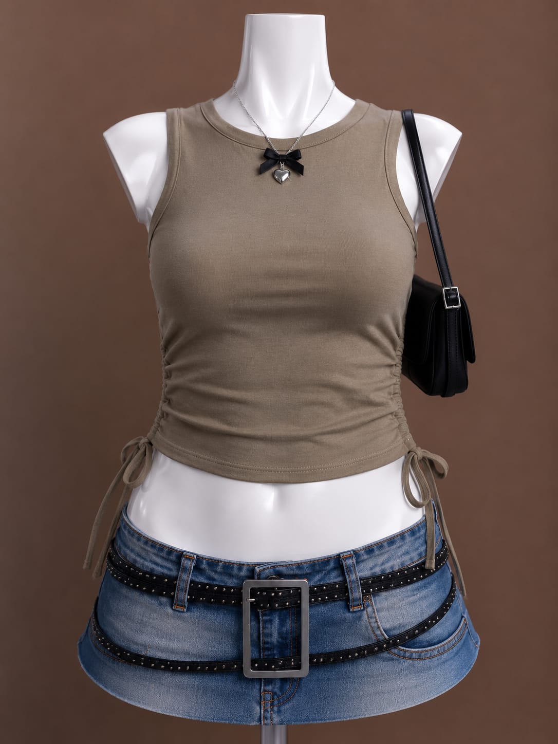 Brown Tank Top