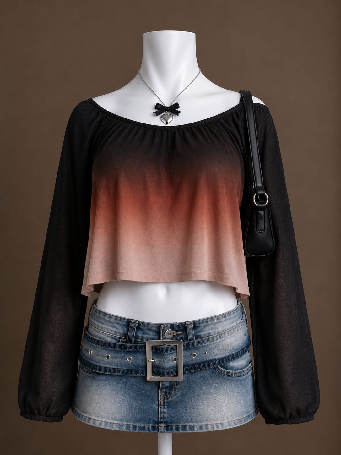 Black Crop Top