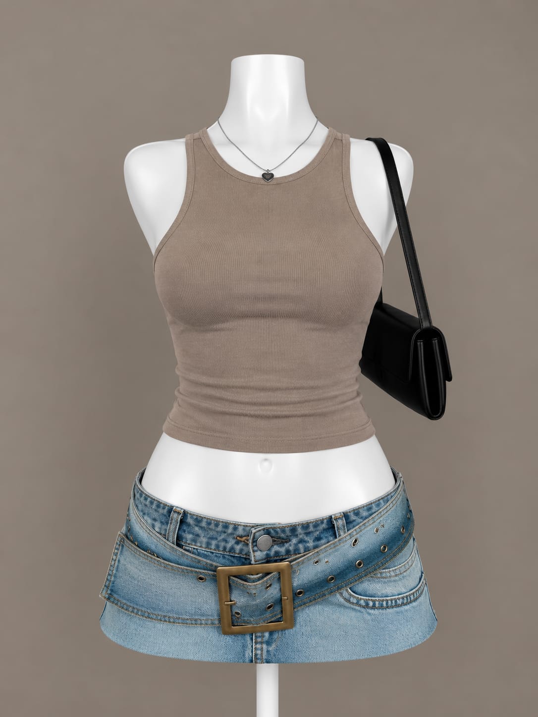 Taupe Tank Top