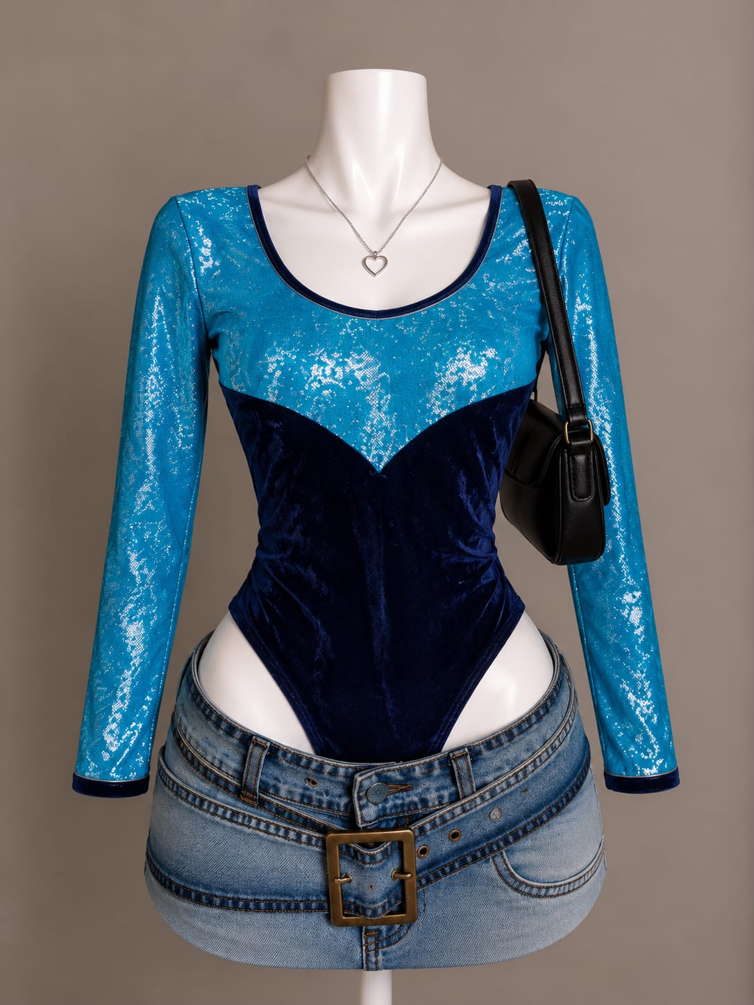 Blue Bodysuit