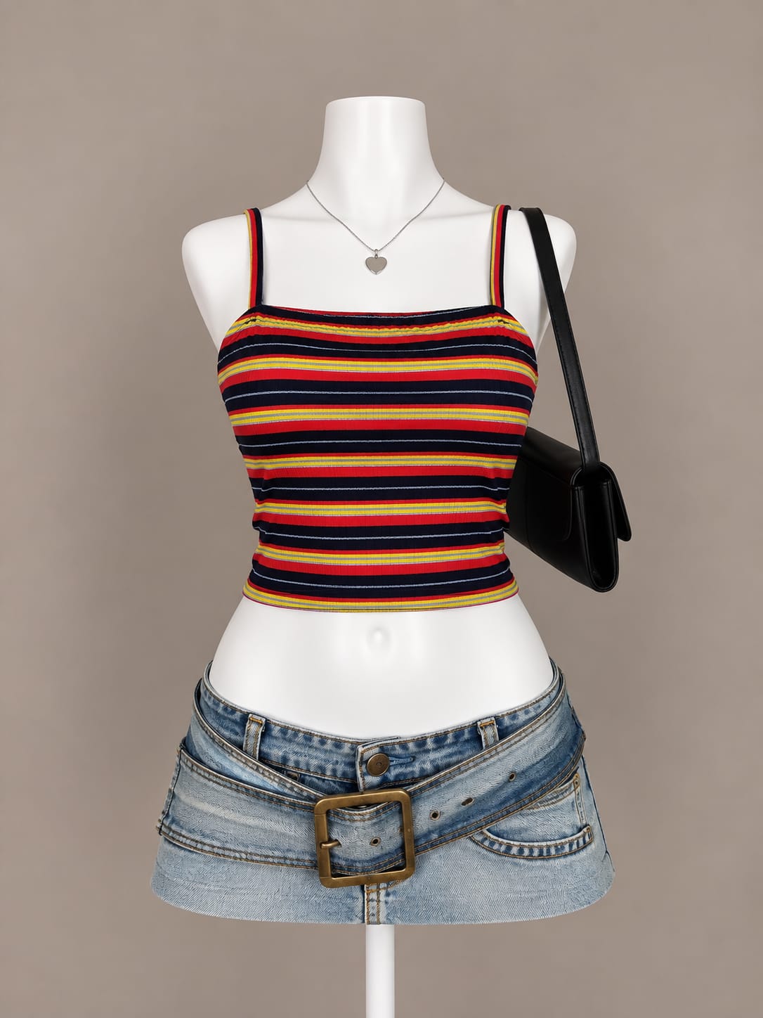 Multicolor Striped Camisole