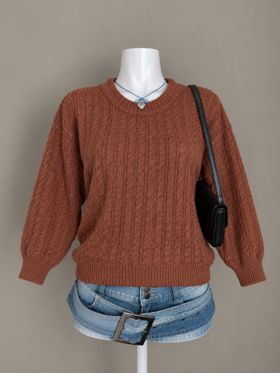 Rust Brown Sweater