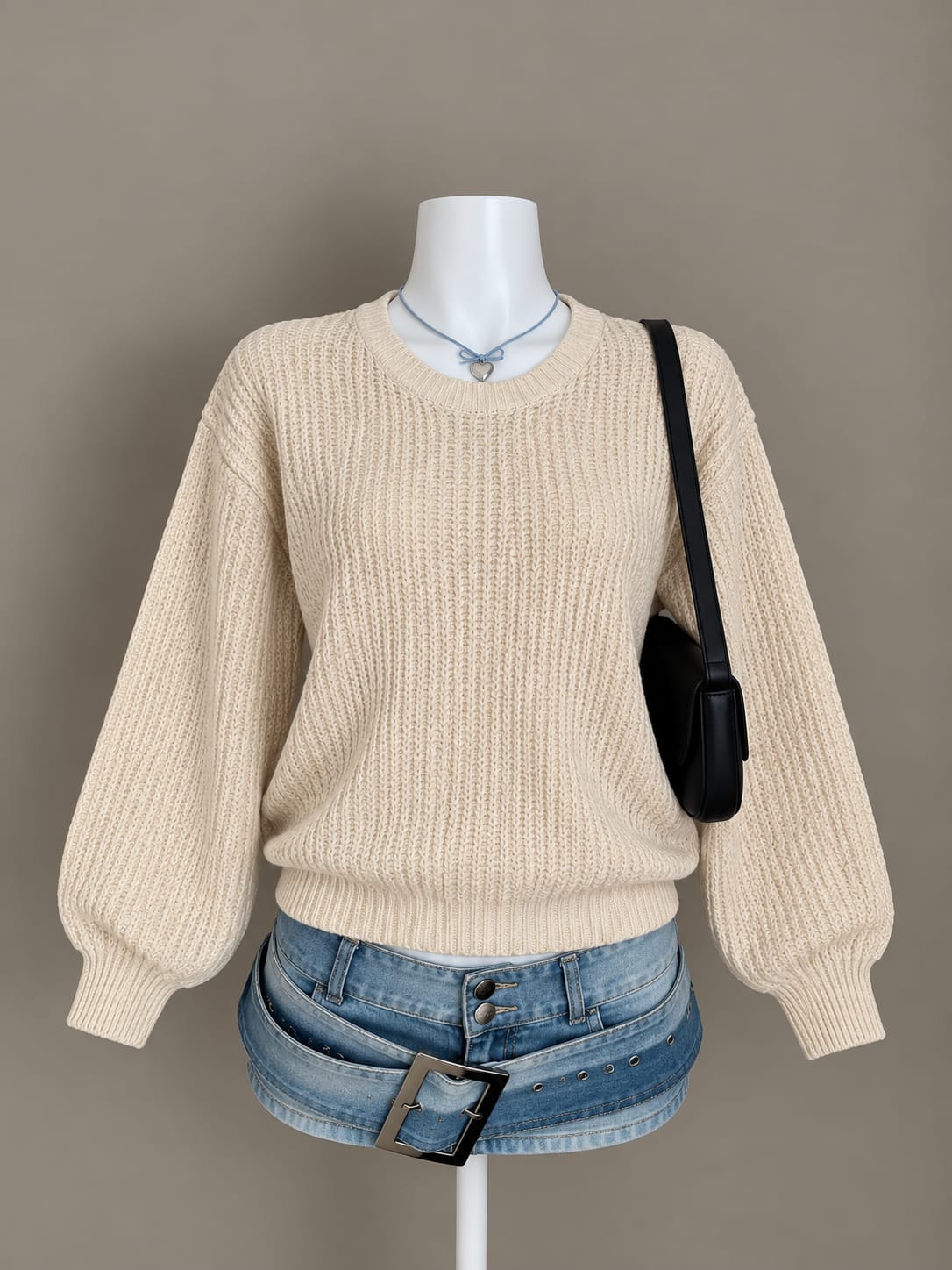 Cream Sweater